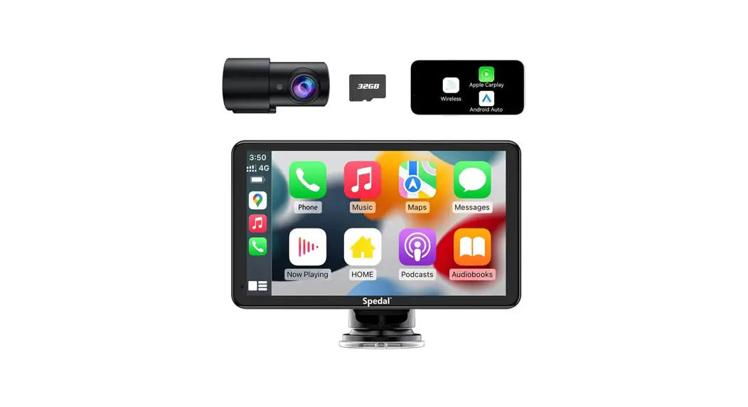 Spedal Cl786 Apple Carplay And Android Auto 1080p Dash Cam User Guide