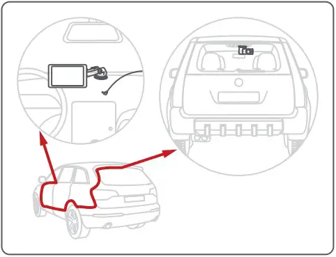 Spedal CL786 Apple Carplay and Android Auto 1080P Dash Cam - fig 7