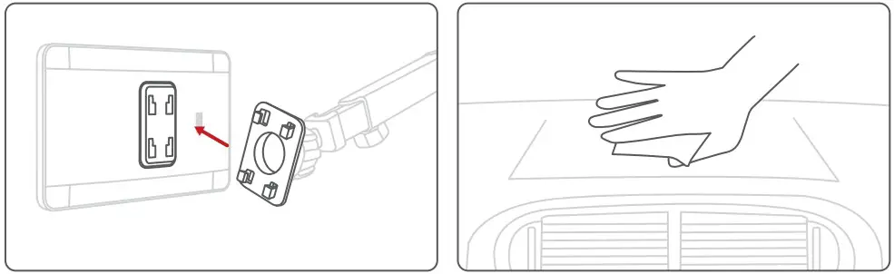 Spedal CL786 Apple Carplay and Android Auto 1080P Dash Cam - fig