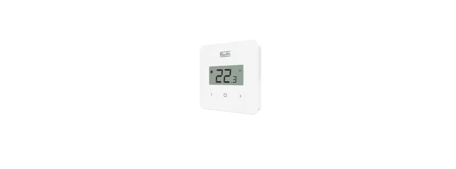 Roth Touchline Sl Standard Room Thermostat Installation Guide