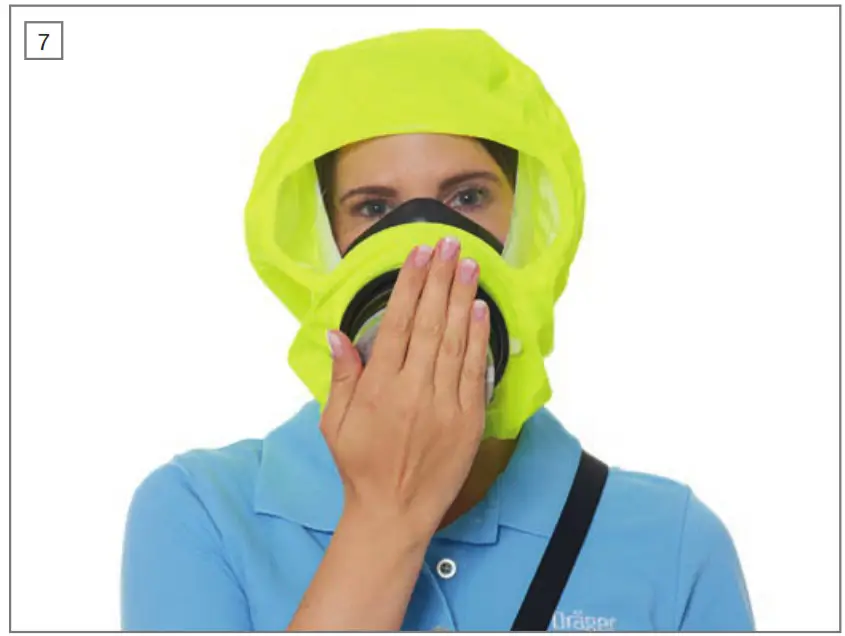 Dr ger Donning Poster Parat Soft Pack - half mask