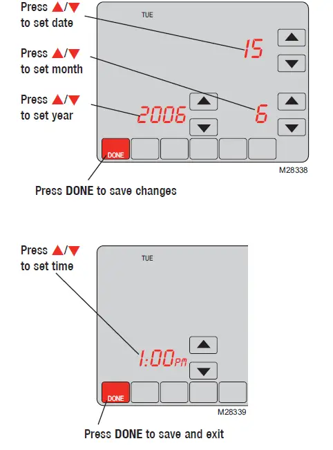 Honeywell Home-RTH8500-Touchscreen-Programmable-Thermostat-FIG.11