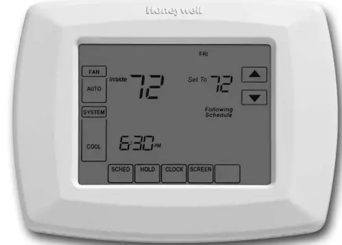Honeywell Home-RTH8500-Touchscreen-Programmable-Thermostat-PRODUCT