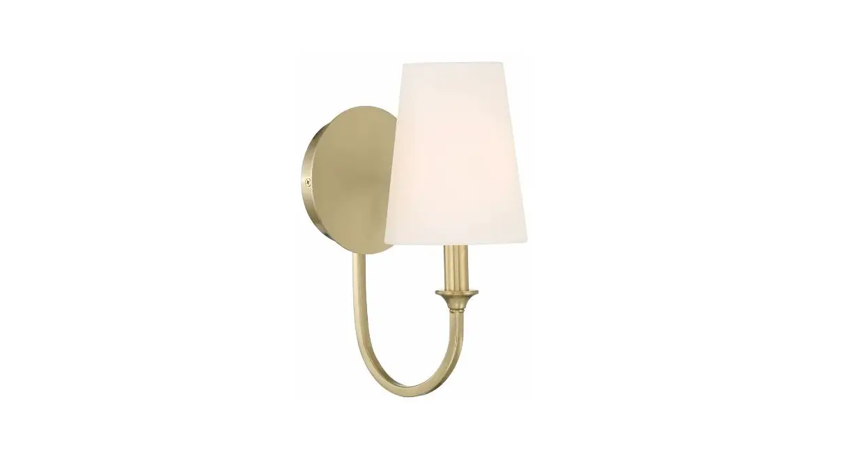 Crystorama Pay-921-vg Payton 1-light Vibrant Gold Wall Mount Instruction Manual