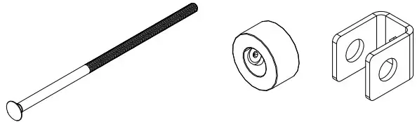 MASTER MFG UTVBR-M Adjustable Hitch Receiver Boom Mount Kit - PARTS