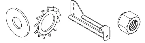 MASTER MFG UTVBR-M Adjustable Hitch Receiver Boom Mount Kit - TOOLS REQUIRED 13