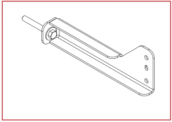 MASTER MFG UTVBR-M Adjustable Hitch Receiver Boom Mount Kit - TOOLS REQUIRED12