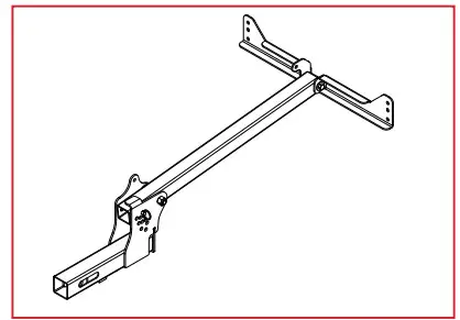 MASTER MFG UTVBR-M Adjustable Hitch Receiver Boom Mount Kit - TOOLS REQUIRED15