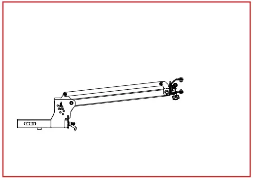 MASTER MFG UTVBR-M Adjustable Hitch Receiver Boom Mount Kit - TOOLS REQUIRED22