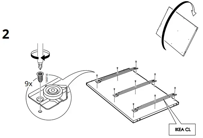 IKEA AA 2204049 4 HAUGA Chest of 6 Drawers Grey - Product Overview 10