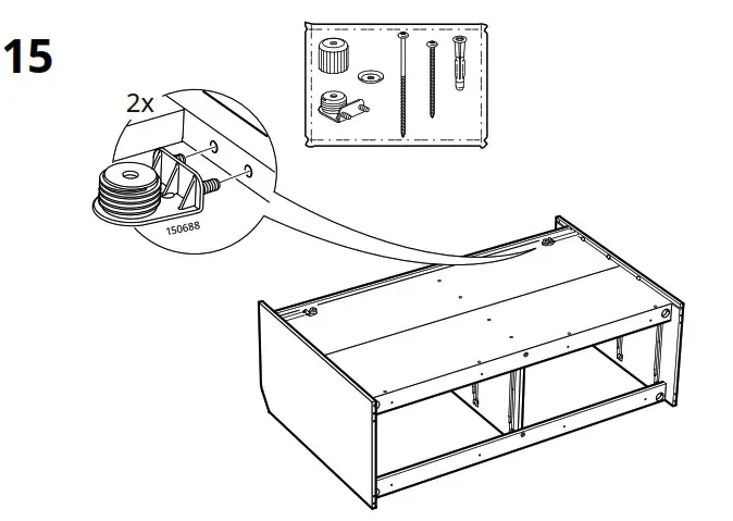 IKEA AA 2204049 4 HAUGA Chest of 6 Drawers Grey - Product Overview 23
