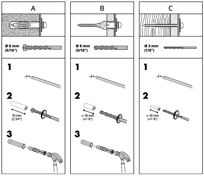IKEA AA 2204049 4 HAUGA Chest of 6 Drawers Grey - Product Overview 36