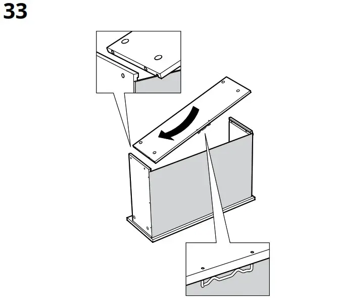 IKEA AA 2204049 4 HAUGA Chest of 6 Drawers Grey - Product Overview 49