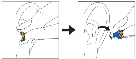 NANO CIC2 Recharge OTC Hearing Aids - Remove Hearing Aid