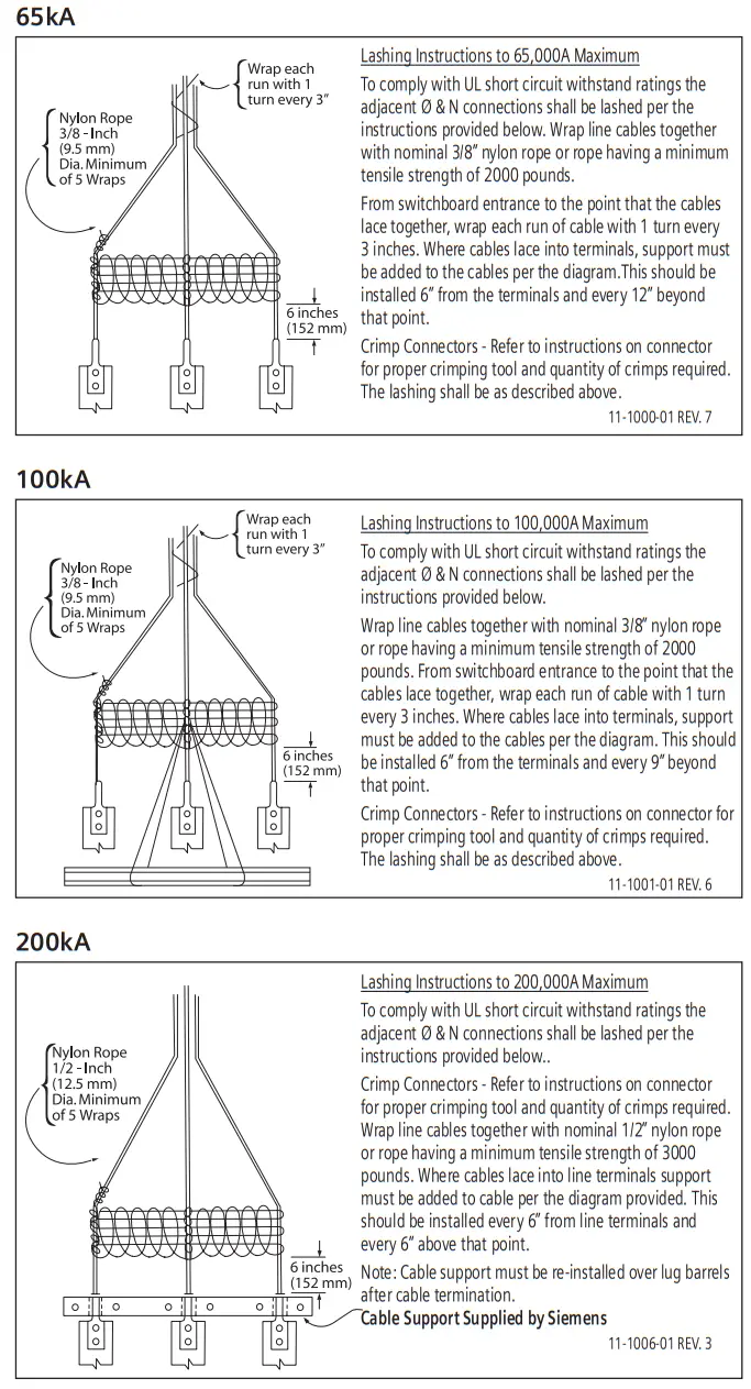 SIEMENS SB1 Switchboards - Straight3