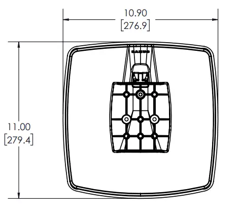 Legrand 6805-002451 Static Height Speaker Stand - fig 1