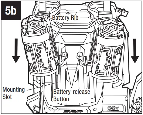 EGO LBPX8000 56 Volt Lithium Ion Commercial Backpack Blower - BATTERY PACKS 2