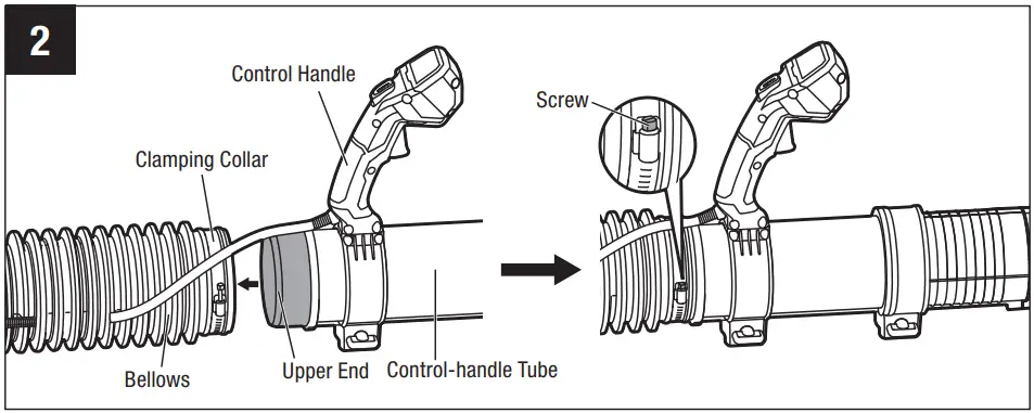 EGO LBPX8000 56 Volt Lithium Ion Commercial Backpack Blower - BLOWER TUBES