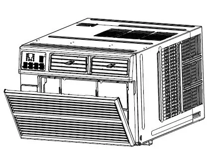 CROSLEY-CATHE12A2-Window-Air-Conditioner-fig-5