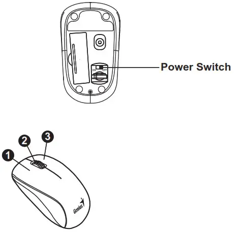 Genius NX-7015 Wireless Mouse - Overview1