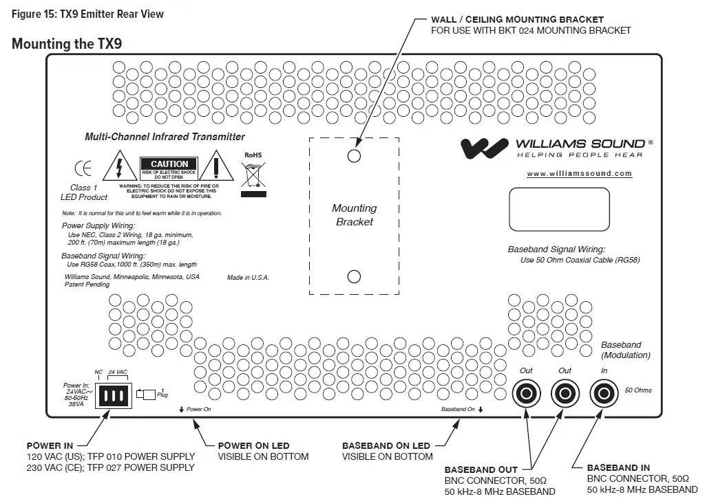 WILLIAMSSOUND-TX9-EMITTER-Infrared-Listening-System-17