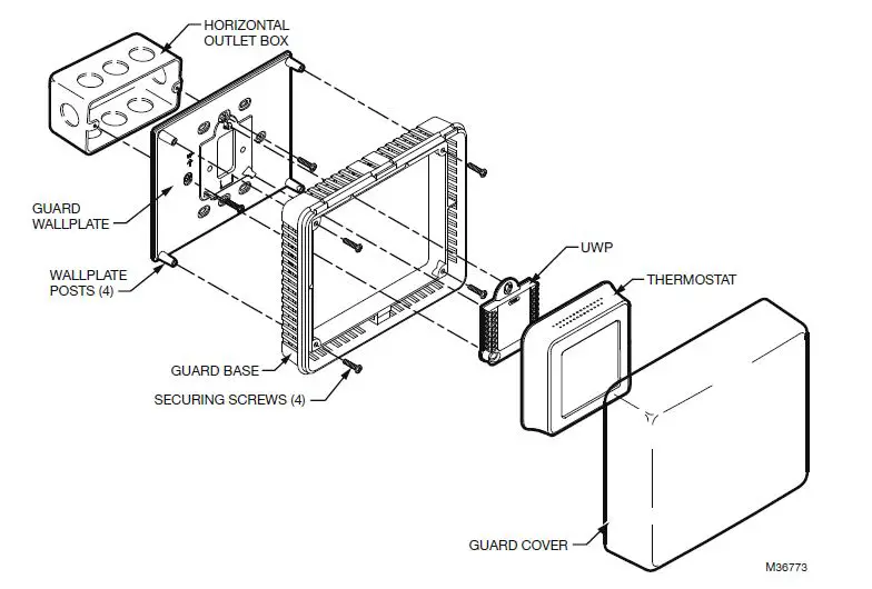 Honeywell-Home-CG511A1000-Medium-Thermostat-Guard-Fig-2