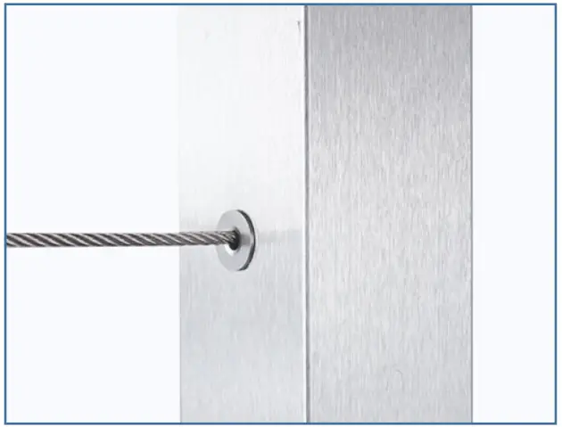 Muzata CR12 NiceView Cable Railing System - Cover the holes