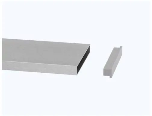 Muzata CR12 NiceView Cable Railing System - End cap