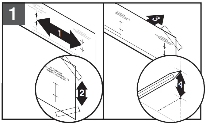 Franklin Brass BFT65 MB Beaufort Matte Black Decorative Bathroom Hardware Set - Begine
