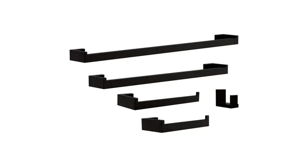 Franklin Brass Bft65-mb Beaufort Matte Black Decorative Bathroom Hardware Set User Manual