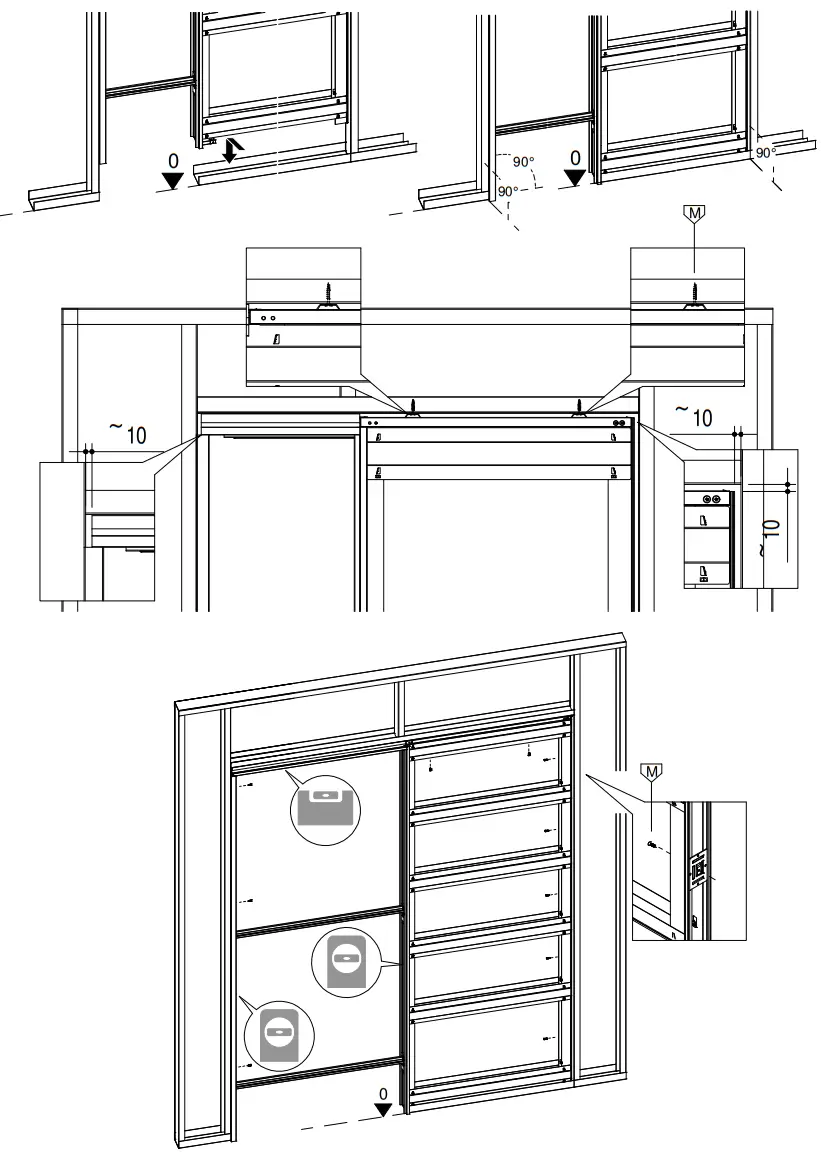 Ermetika EVOKIT Single Pocket Door System - fig16