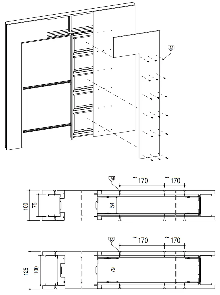 Ermetika EVOKIT Single Pocket Door System - fig17