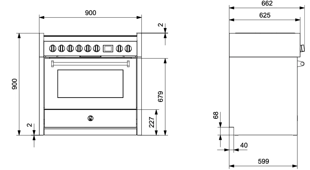Steel-GQ9S-5FI-BA-Genesi-90cm-Gloss-Black-with-Nickel-Trim-Induction-Freestanding-Cooker- (1)