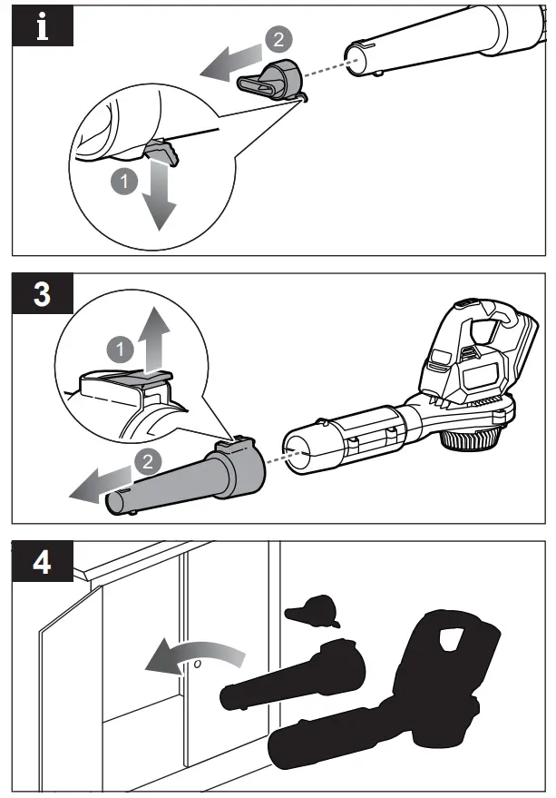 RYOBI R36XBLWC0 Cordless Blower - Fig 12