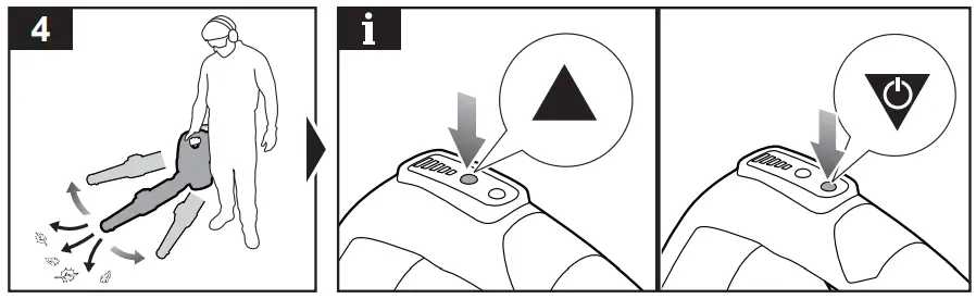 RYOBI R36XBLWC0 Cordless Blower - Fig 3