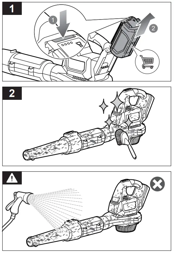 RYOBI R36XBLWC0 Cordless Blower - Fig 9