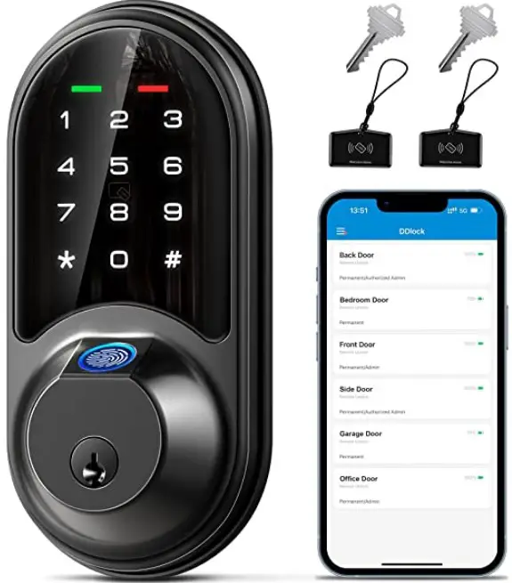 Veise DDLock Smart Lock App