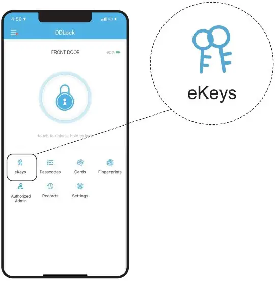 EKEYS Instructions