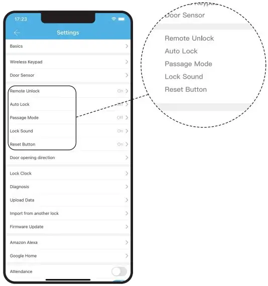 PASSAGE MODE & AUTO-LOCK