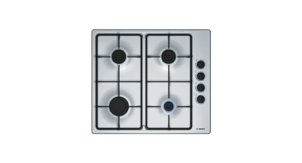 Bosch Pbh6b, Pbp6b Built In Gas Hob Instruction Manual