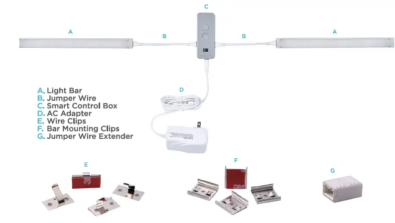 BLACK-DECKER-LEDUC9-1CCT-ACK-Smart-Under-Cabinet-Lighting-FIG-2