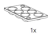 IKEA 500 Integrated Avkyld Fridge fig-4