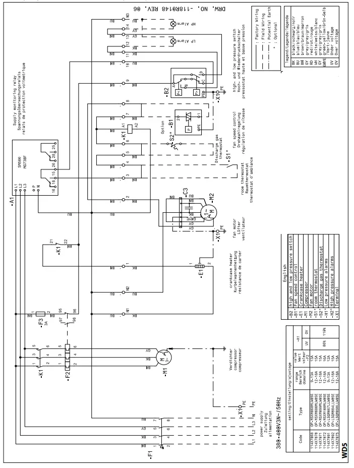 Code E (W05) : OP-MSXM068 - 080 - 099 - 108, OP-LSQM067 - 084 - 098