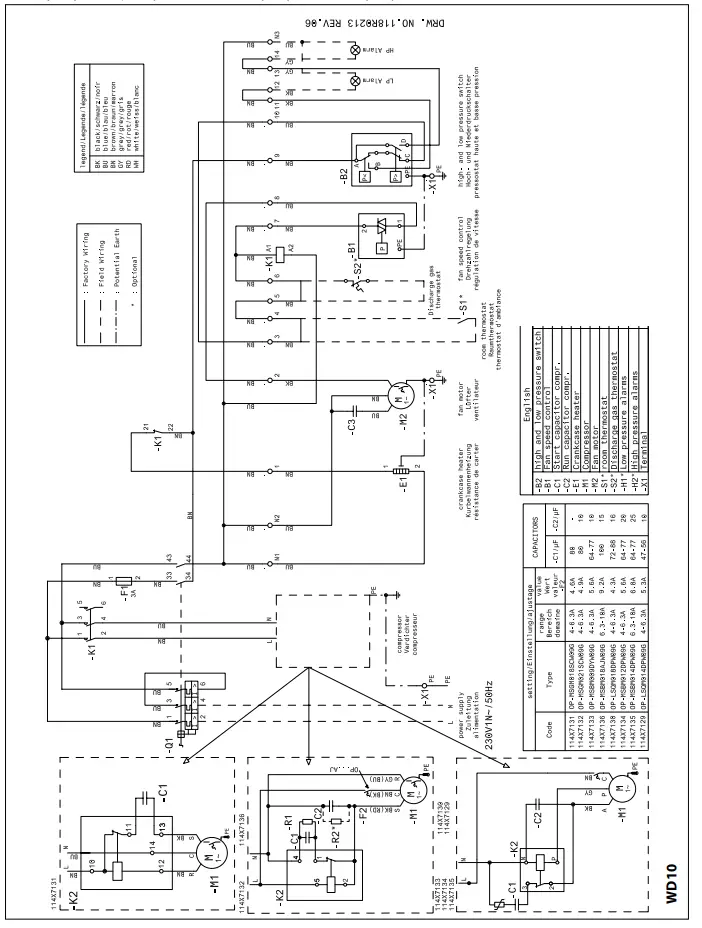 Code G (W09): OP-LSQM014, 018 - OP-MSGM018, 021, OP-MSBM009, 012, 014