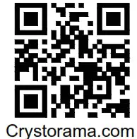 CRYSTORAMA 5026 VB GT MWP Six Light Chandelier - QR Code 1