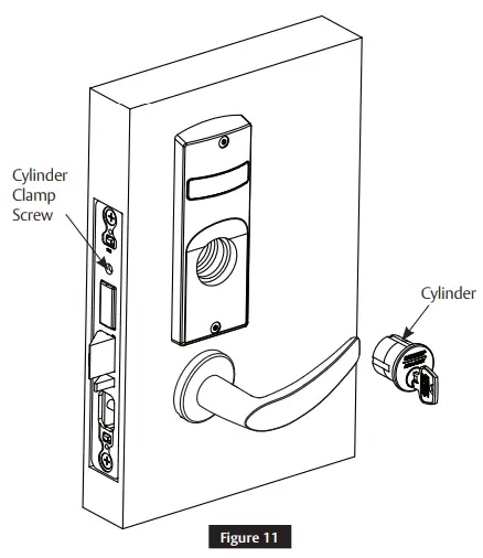 SARGENT 7800 Mortise Lock - Install Cylinders