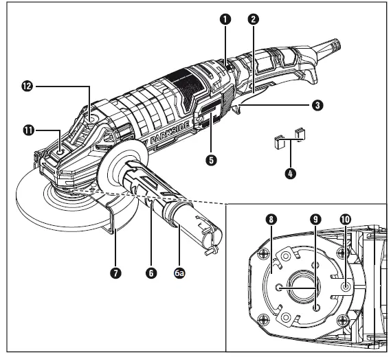 PARKSIDE-PWS-125-F6-Angle-Grinder-1