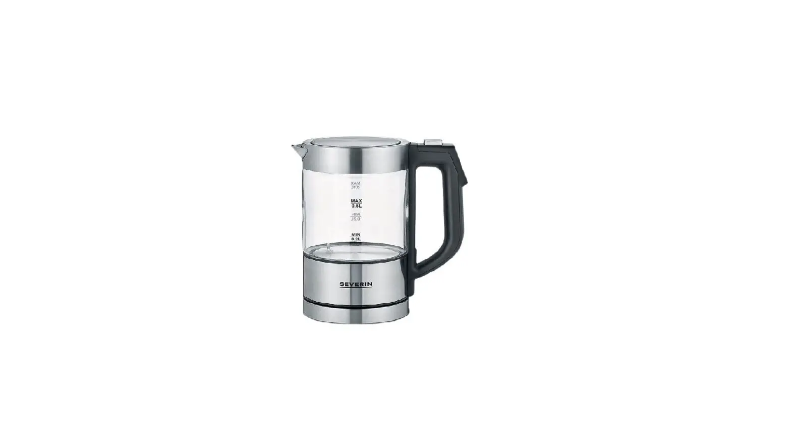 Severin Wk 3458 Digital Mini Glass Water Kettle Instructions
