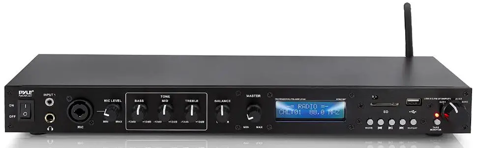 Pyle PPRE70BT Rack Mount Studio Pre-Amplifier-product