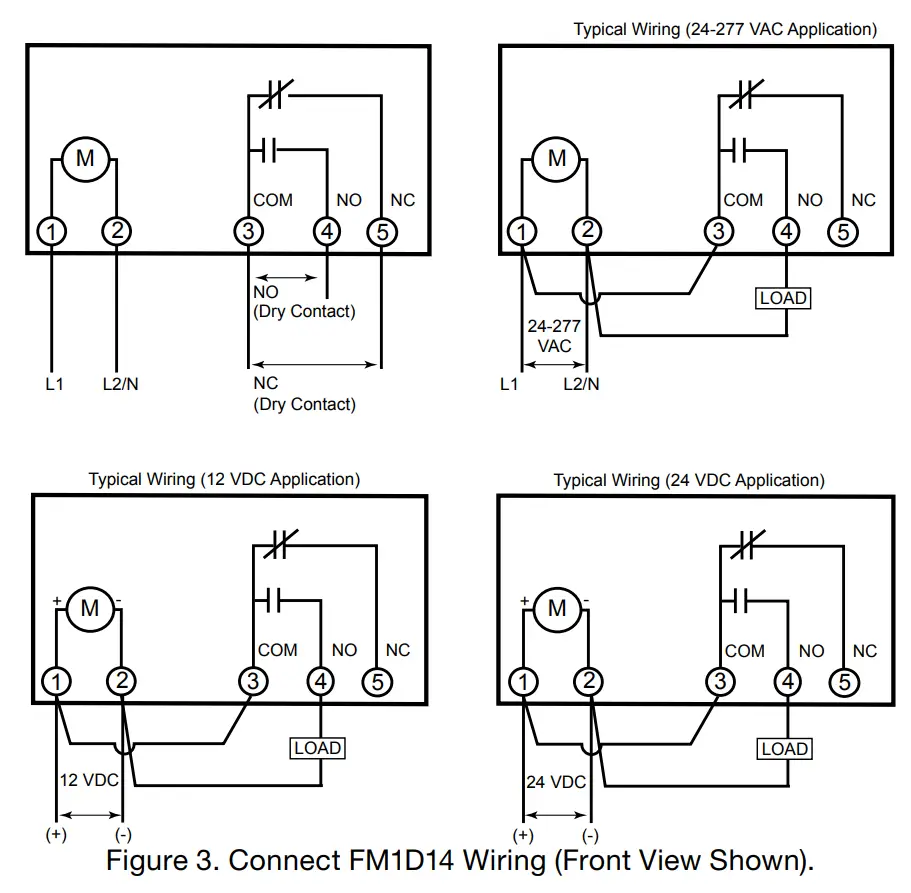 Connect FM1D14 Wiring